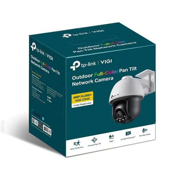 TP-LINK 4MP utomhus IP-kamera (4 mm lins) +++ Fullfärg/IR nattseende upp till 30 m (VIGI C540)