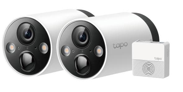 TP-Link Tapo C420S2 - Sikkerhedskamera til indendørs og udendørs - 2,5K Ultra HD - IP-kamera Hvid