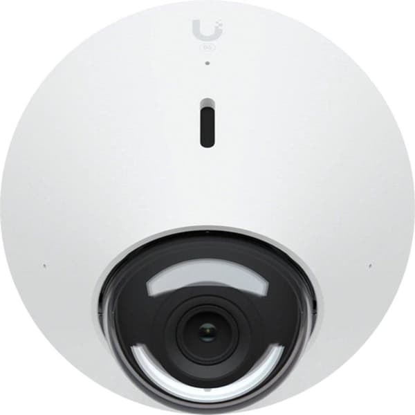 Ubiquiti UniFi Protect G5 - Nätverksövervakningskamera - Dome - Vandalsäker / väderbeständig - Färg (Dag&Natt) - 5 MP - 2688 x 1512 - 2K - Fast brännv Vit