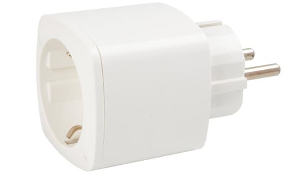 Hikvision DS-PSP1-WE - Smart plug - langaton - 868MHz RF-protokolla - 868MHz - valkoinen (DS-PSP1-WE)