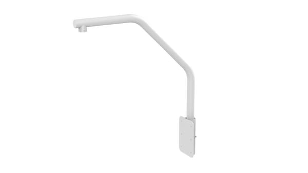Hikvision DS-1660ZJ - Kameran kiinnitysteline - kiskoon kiinnitettävä, sopii seinäasennukseen - valkoinen - Pro Series DS-2DE7225, 2DE7A232, Ultra Ser