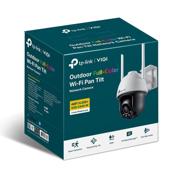 TP-Link VIGI C540-W V1 torni IP-turvakamera sisällä ja ulkona 2560 x 1440 pikseliä katto/seinä (VIGI C540-W(4MM))