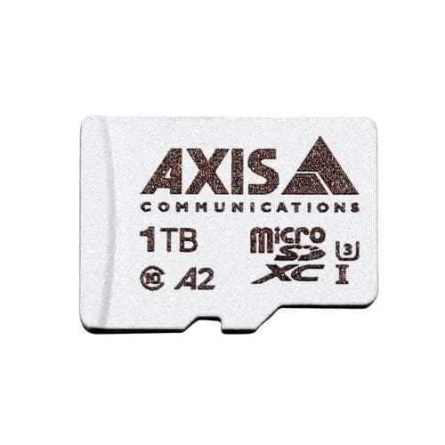 AXIS Surveillance - Flash-muistikortti (mukana microSDXC-SD-sovitin) - 1 TB - A2 / UHS-I U3 / Class10 - microSDXC UHS-I - AXIS M4308, M5525, M7116, P3