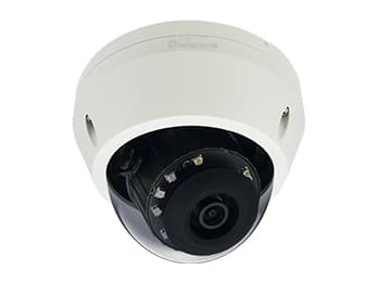 LevelOne FCS-3307 - Netværksovervågningskamera - dome - udendørs, indendørs - vandalsikker / vejrbestandig - farve (dag og nat) - 5 MP - 2592 x 1944 - Hvid