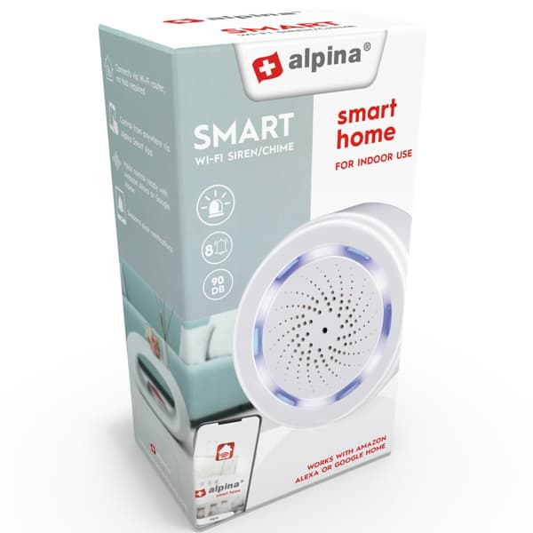 WiFi Smart innendørs 90dB