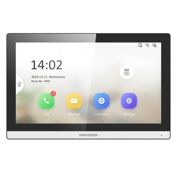HIKVISION DS-KH6350-WTE1 indendørs station monitor 7 (DS-KH6350-WTE1/Europe BV)