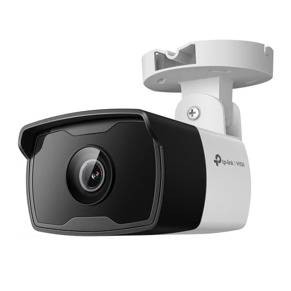 TP-Link VIGI C340I V1 - Verkkovalvontakamera - Bullet - Ulkokäyttöön - säänkestävä - Väri (päivä ja yö) - 4 MP - 2560 x 1440 - M12-liitäntä - kiinteä musta, Valkoinen