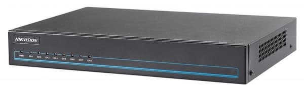 Hikvision DS-1TP08I digitaalinen videotallennin (DVR) musta (DS-1TP08I: 8-kanavainen PoC-yksikkö)