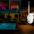 Miniatyrbillede 1 af 8: Tellur Smart WiFi Outdoor Camera 3MP, UltraHD, Autotracking, PTZ white