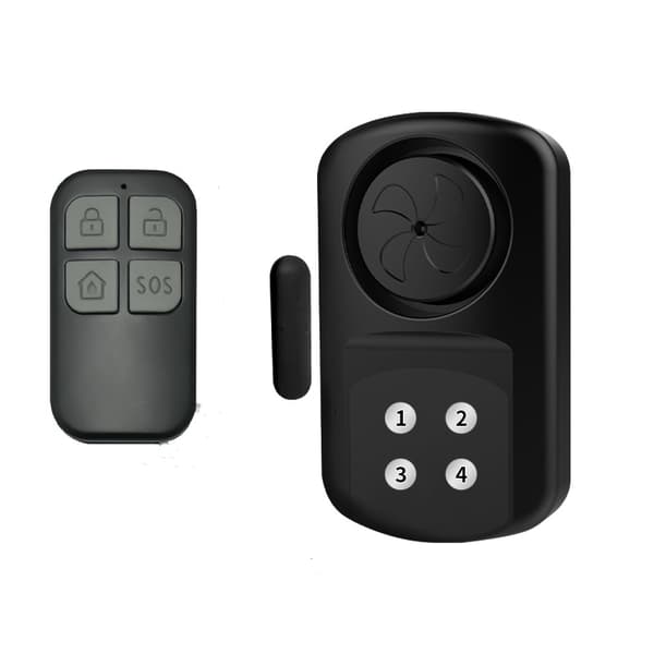 INF Alarmsensor til døre og vinduer IP67 vandtæt Sort