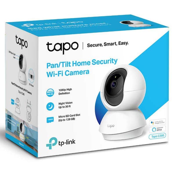 Tp-link Valvontakamera Tapo C200 Wifi Musta