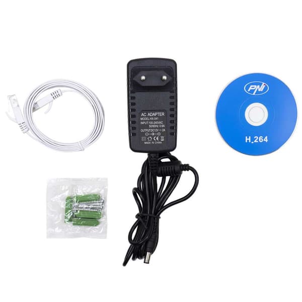 Pni Ip-säkerhetskamera Full Hd Med Mörkerseende Ip655b Svart