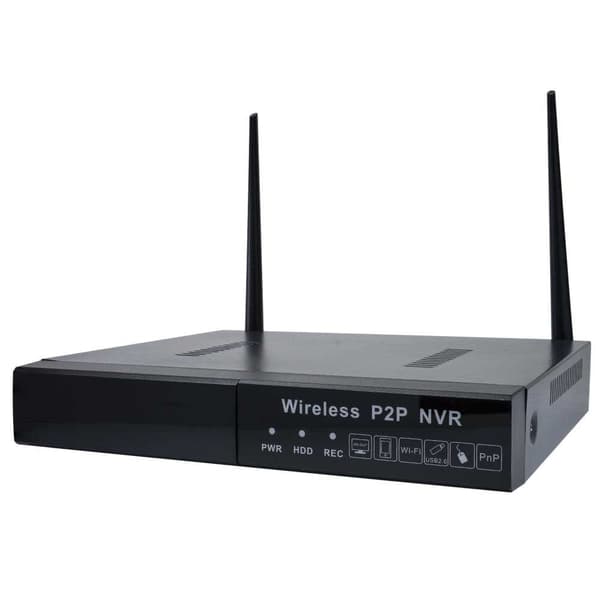 Pni Videovalvontasarja House Wifi550 4 Turvallisuus Kamerat + 1tb Kovaa Levy Ajaa Valkoinen