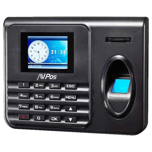 Avpos Fingerprint Biometrisk Terminal Avp-cpb80 Sort