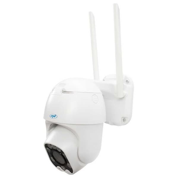 Pni Cámara Seguridad Con Panel Solar Ip60 Valkoinen