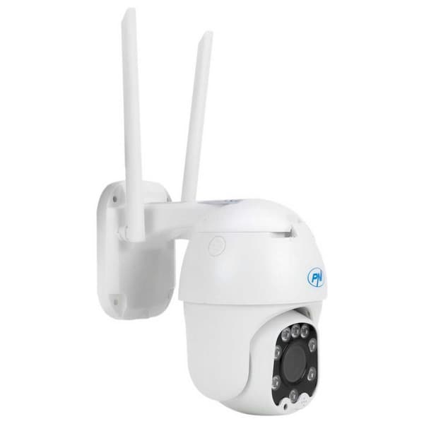 Pni Cámara Seguridad Con Panel Solar Ip60 Valkoinen