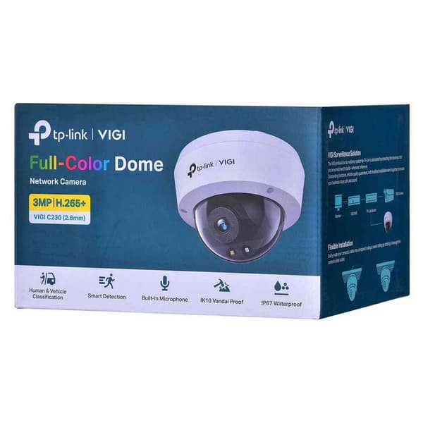 Tp-link Overvågningskamera Vigi C230 2.8 Mm Søvfarvet