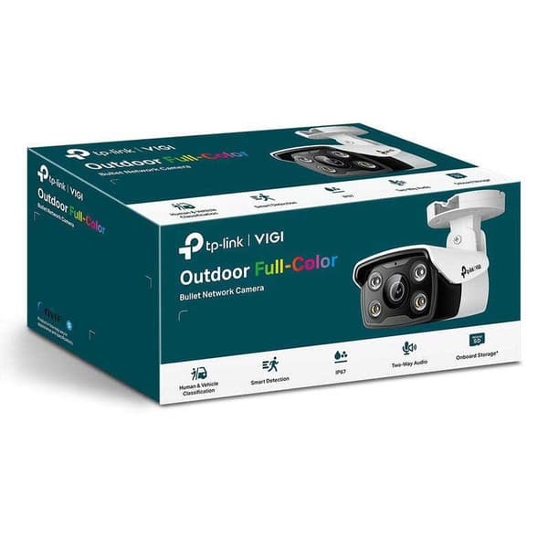 Tp-link Kugle Full-color 2.8 Mm 3 Mp Udendørs Ip Trådløst Internet Kamera Søvfarvet