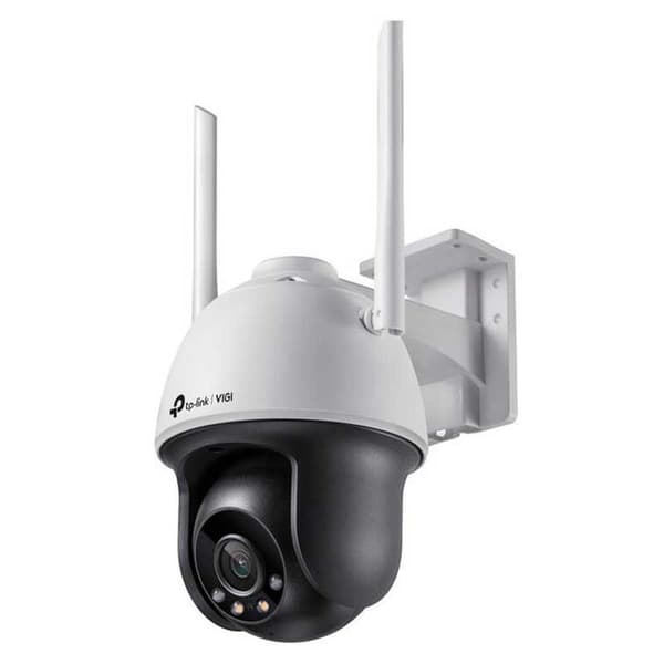 Tp-link Ip Wifi Kamera Full-color Pan Tilt 4 Mm 4mp Silver Svart, Vit