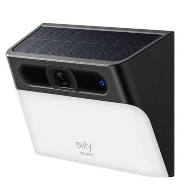 Eufy Valvontakamera Anker Solar Wall Light Cam S120 Kirkas musta, Valkoinen