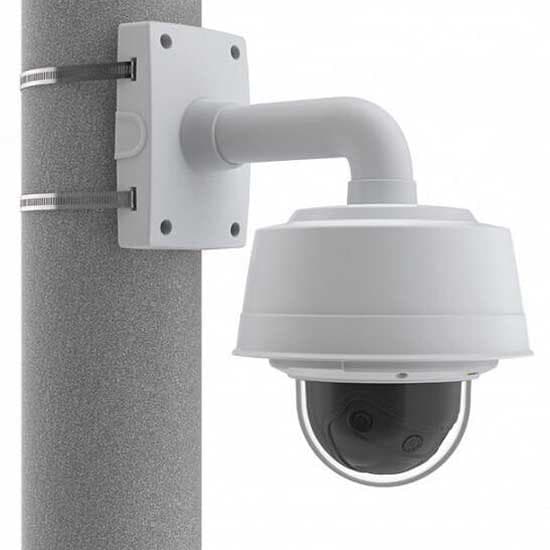Axis Adapter För Montering Av Säkerhetskamera T91b67 65-165 Mm Vit
