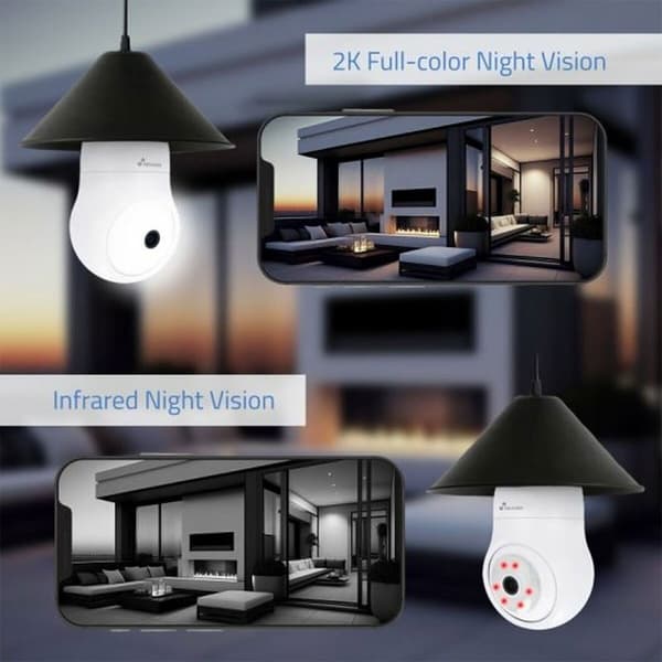 Nivian Overvågningskamera Nvs-ipc-bulb1