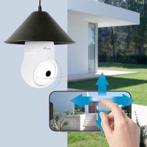 Nivian Overvågningskamera Nvs-ipc-bulb1