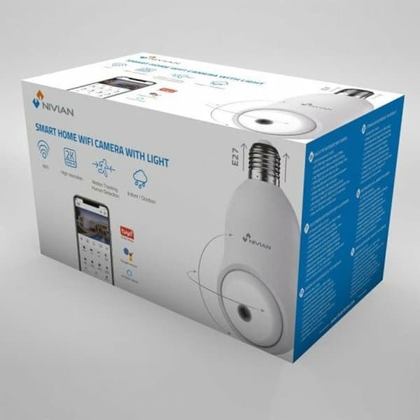 Nivian Overvågningskamera Nvs-ipc-bulb1