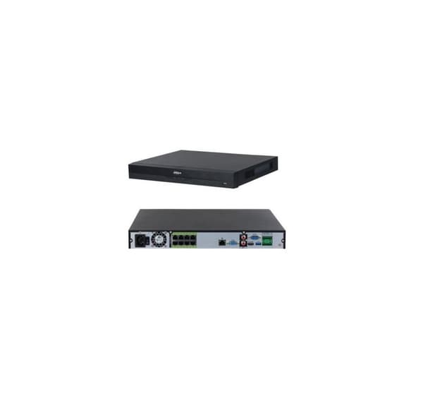 Nätverksvideoinspelare 8CH 8POE/NVR5208-8P-EI, DAHUA