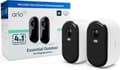 Miniatyrbillede 1 af 10: Arlo Essential 2K trådløst overvågningskamera til privat brug - 2 IP-kameraer