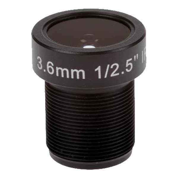 Axis Säkerhetskameraobjektiv Acc M12 8 Mm F1.6 8 Mm 10 Enheter Silver Svart