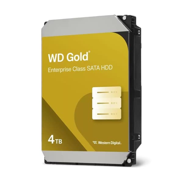 HDD guld (4tb, sata 3.0, 256 mb, 7200 rpm, 3,5", wd4004fryz), Western digital
