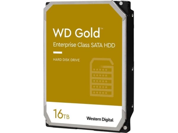 HDD guld (16tb, sata 3.0, 512 mb, 7200 rpm, 3,5", wd161kryz), Western digital