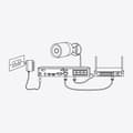 Miniatyrbillede 3 af 6: Videokamera til overvågning Reolink RLC-510A-Biała