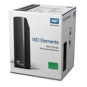 Externa hårddiskelement skrivbord (10tb, usb 3.0, enheter 1, svart, wdbwlg0100hbk-eesn), Western digital