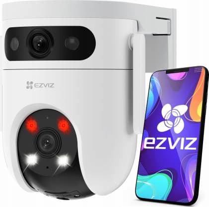 IP cameras, H9C Dual 2K White, Ezviz