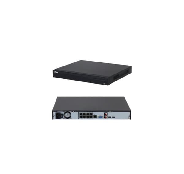 Net videoinspelare 8ch 8poe/nvr4208-8p-4ks3, Dahua