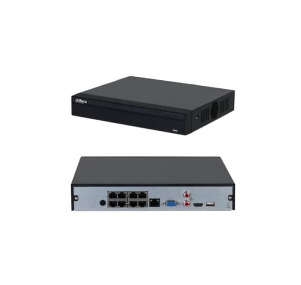 Net videoinspelare 8ch 8poe/nvr2108hs-8p-4ks3, Dahua