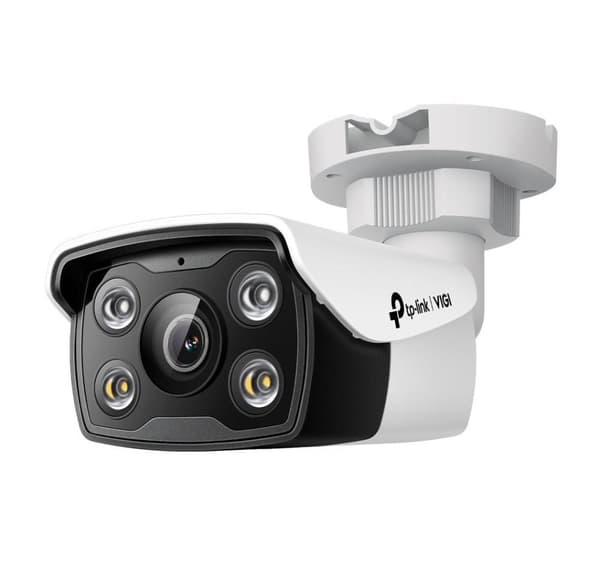 Net camera bullet h.265+ 5mp/vigi c350(6mm), Tp-link musta, Valkoinen