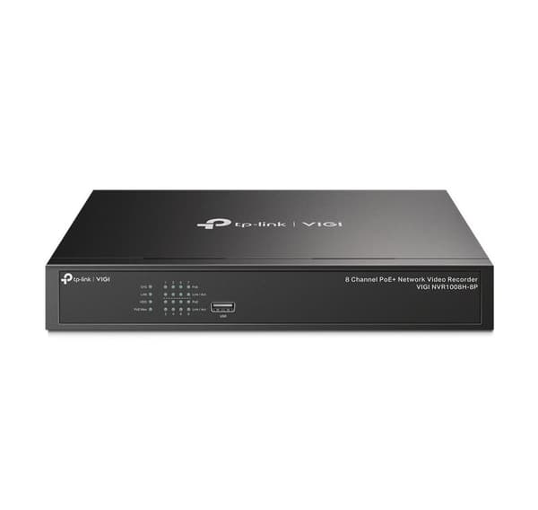 Net videoinspelare 8ch poe+/vigi nvr1008h-8p, Tp-link