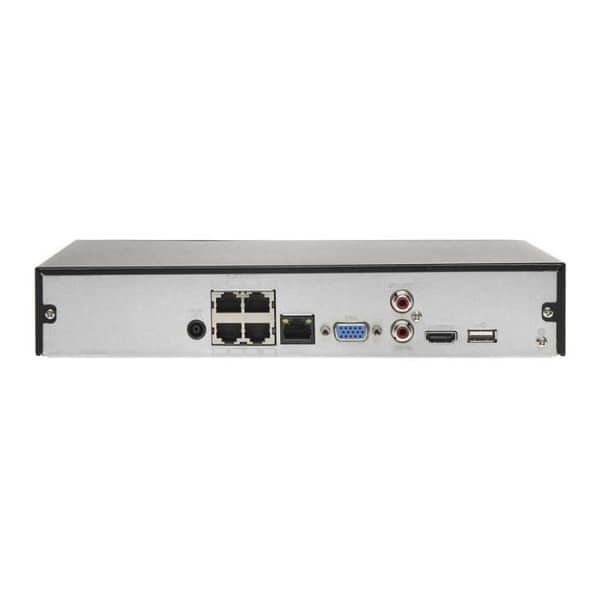 WizSense kompakt 4-kanals 1U 4PoE videobandspelare - DHI-NVR2104HS-P-I2 - DAHUA