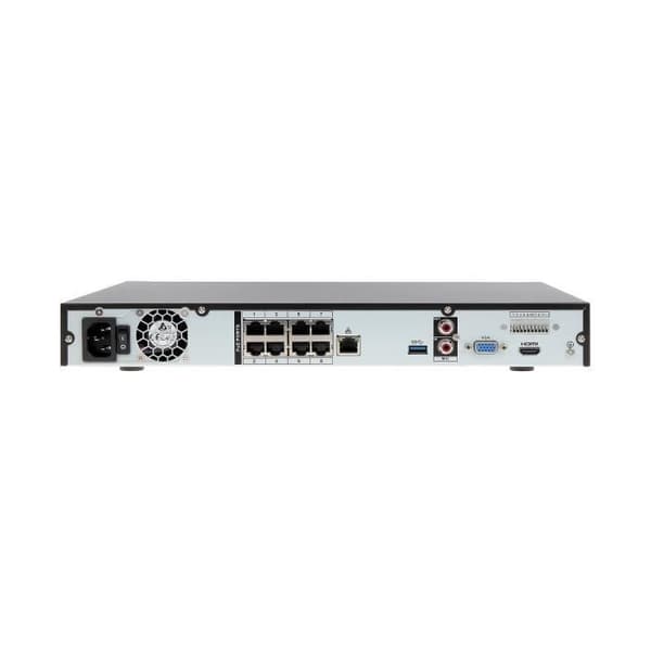 IP-inspelare 4K - Dahua - NVR4208-8P-4KS3 - Nattvision - 8 portar - H.265