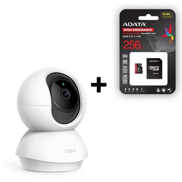 Tp-link Tapo C210 Säkerhetskamera 360° Wifi 2k MicroSd 256gb