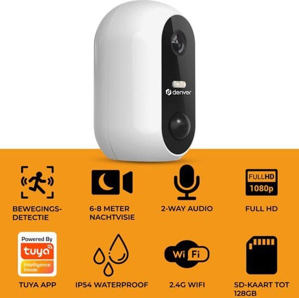 IOB 209 digital utomhus IP-kamera med IR LED för nattbruk