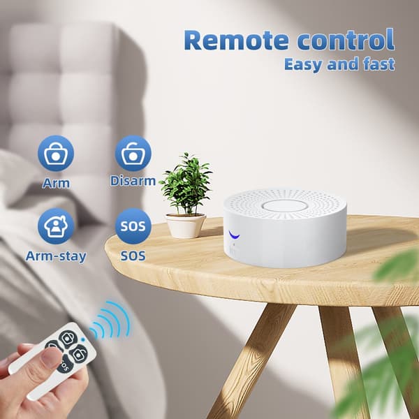 INF CS119 WiFi Smart Home Säkerhetslarmsystem - Vit