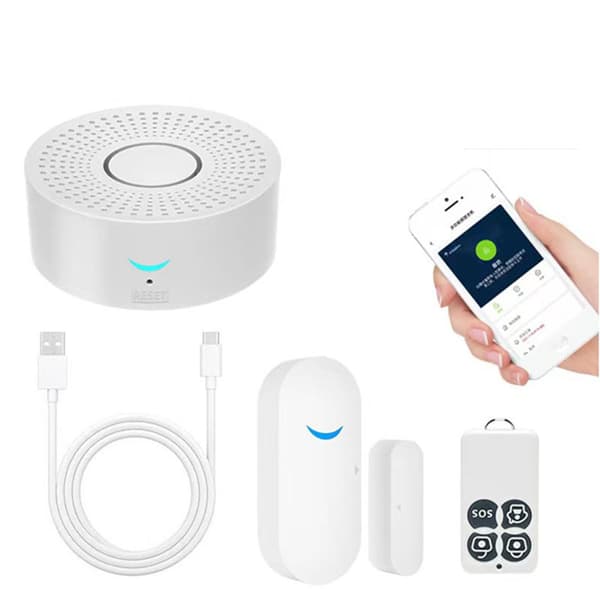 INF CS119 WiFi Smart Home Säkerhetslarmsystem - Vit