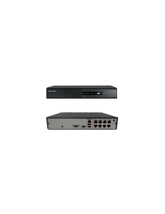 HIKVISION NVR DS-7108NI-Q1/8P/M (D) NÄTVERK VIDEO INSPELARE SVART