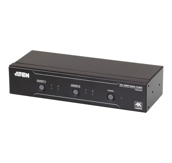 Aten, 2x2 4K HDMI Martrix Switch, VM0202H
