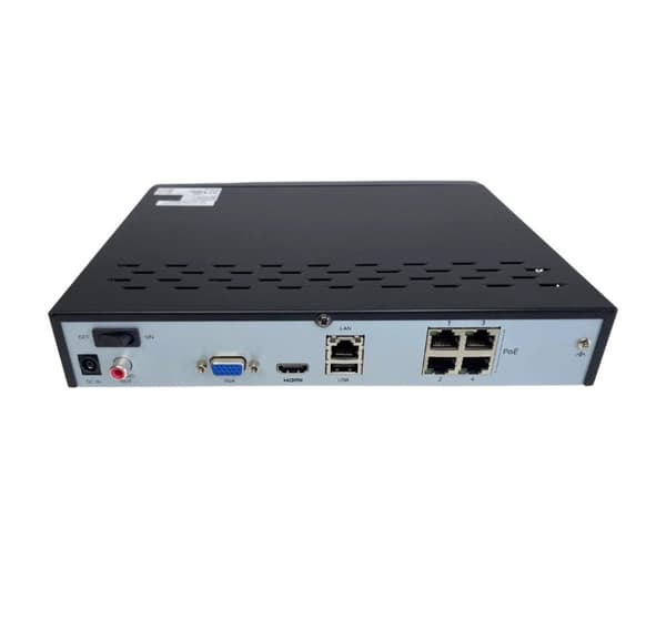 Reolink, PoE NVR 24/7 jatkuvaan tallennukseen, PN01-4