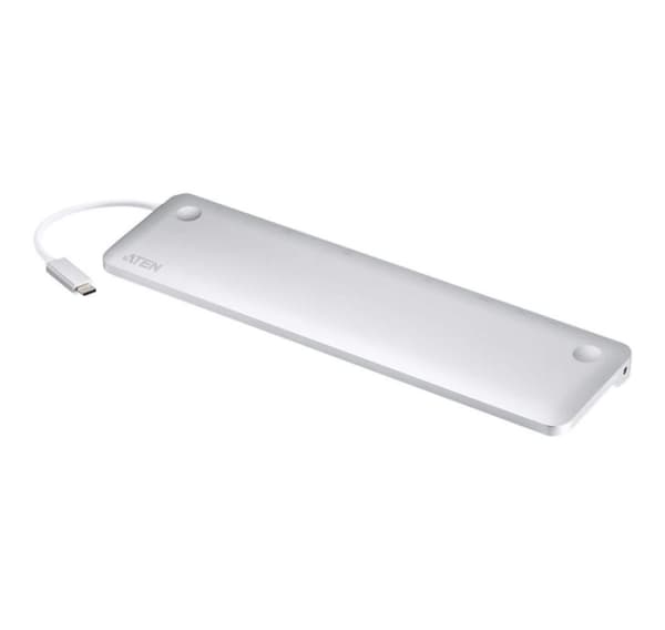 Aten, USB-C, USB-C moniporttinen telakka, jossa on virtalähde